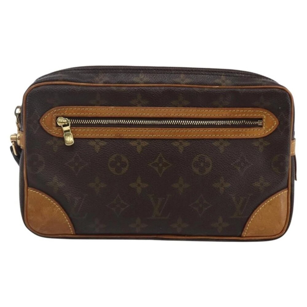 LOUIS VUITTON Monogram Marly Dragonne GM Clutch Bag - Picture 2 of 15